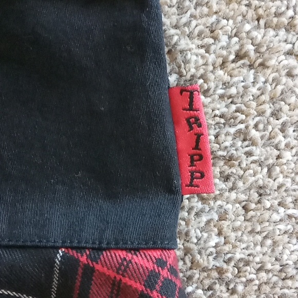 Vintage Tripp NYC Y2K Plaid Micro Mini Skirt - Picture 4 of 7